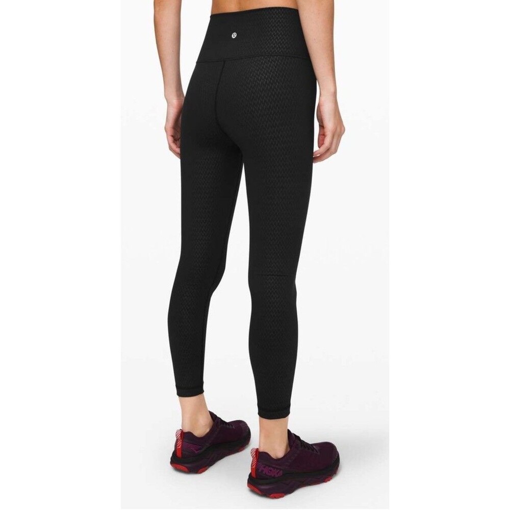 Lululemon Wunder Under High-Rise Tight 25" *Full-On Luxtreme. Sz 8 Black